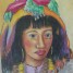 tableau-portrait-d-une-femme-marocaine-detail