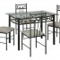 a-vendre-table-rectangulaire-en-verre-et-metal-4-chaises