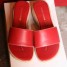 chaussures-d-ete-ouverte-rouge-filles-p37-neuve