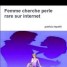 femme-cherche-perle-rare-sur-internet-livre-illustre-en-couleur-facon-blog