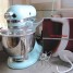 robot-kitchenaid-artisan-comme-neuf-livre-bol-en-verre