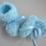 tricot-bebe-laine-fait-main-chaussons-bleus