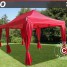 tente-pliante-flextents-pro-3x6m-rouge-incl-6-rideaux-decoratifs